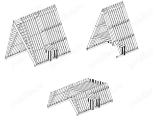 Vand teren predau proiect cabana A-frame - imagine 6