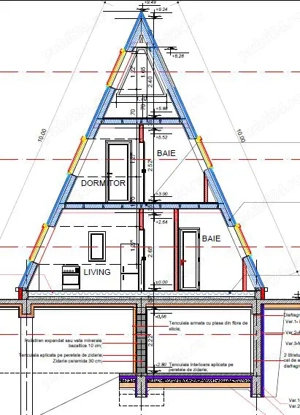 Vand teren predau proiect cabana A-frame - imagine 4