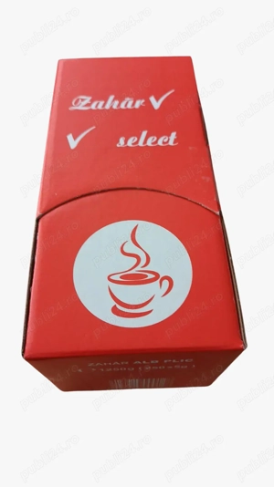 Zahăr la plic 0,5g  150 sau 250 buc Ambalat individual,Preț negociabil