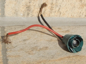 Soclu dulie pentru becuri mici 12 V 3-5 W fabricat URSS - imagine 3