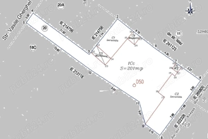 Teren 201 mp Domenii   cu casă mica renovabila și draft proiect P+2, utilități - imagine 2