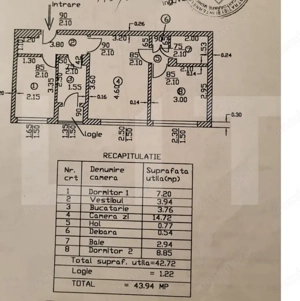 Apartament 3 camere, mobilat modern, aproape de Parcul Drumul Taberei și metrou  - imagine 14