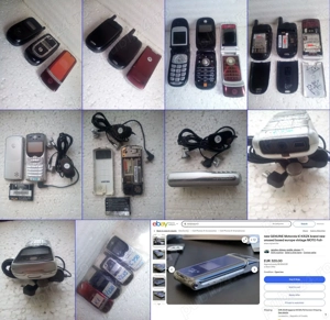 Telefon vechi original foarte rar Motorola Ericsson Panasonic - imagine 2