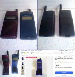 Telefon vechi original foarte rar Motorola Ericsson Panasonic - imagine 4