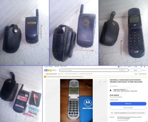 Telefon vechi original foarte rar Motorola Ericsson Panasonic - imagine 3