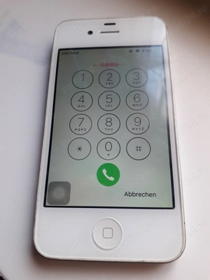 Telefon Rar De Colectie iPhone 4s alb si cutie originala - imagine 3