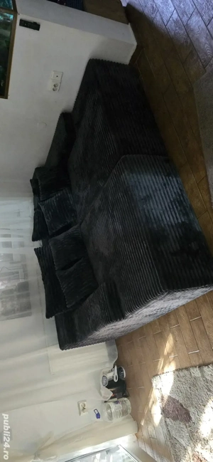 vand canapea boneless gri 1.8 2 - imagine 3