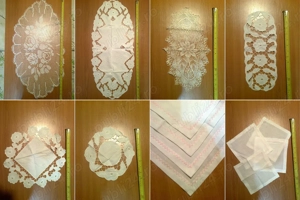 Dantela Cipca Fata masa din 1907 Set Serbet din 1960