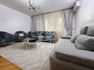 Apartament 3 camere, parter inalt, mobilat, centrala, zona Soarelui