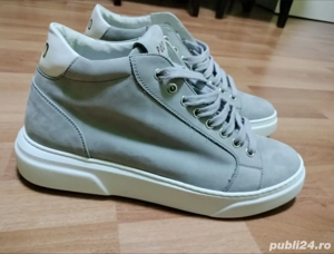 Ghete piele naturala  - imagine 5