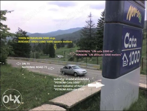 Vand teren intravilan langa Sinaia, deschidere la DN71 la altitudine 1000 m. (COTA 1000) - imagine 4