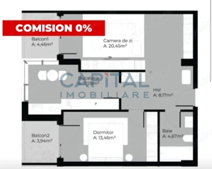Apartament 2 camere Sopor cu parcare