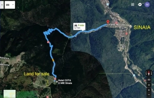 Vand teren intravilan langa Sinaia, deschidere la DN71 la altitudine 1000 m. (COTA 1000) - imagine 10