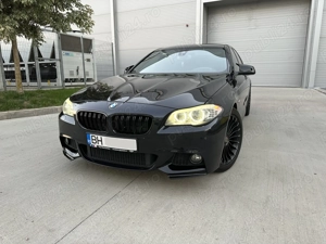 BMW F10 520d 3xMSport Factory, Carbonscwarz, Cutie sport, ALPINA, DISTRIBUȚIE nouă, Km reali!  - imagine 3