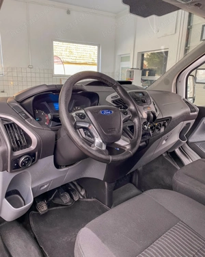FORD TRANSIT-CUSTOM , 2,0 Diesel . 131 Cp . Euro 6 . An 2016 Noiembrie . Rate fixe avans ZERO !  - imagine 6