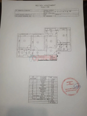 Apartament 3 Camere Mobilat - Strada Mariuca - Sector 4 - imagine 17