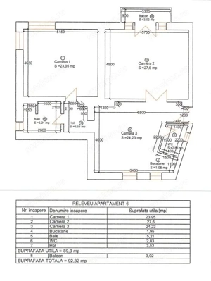 Apartament 3 camere, garaj si boxa - zona Centrala-Prefectura - imagine 13