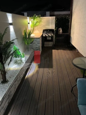 Apartament 3 camere cu terasa si curte +spatiu  comercial+loc parcare in Chiajna