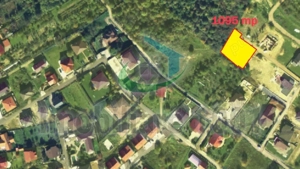 Teren intravilan, 1095 mp, zona de case exclusivista in dezvoltare, panorama deosebita