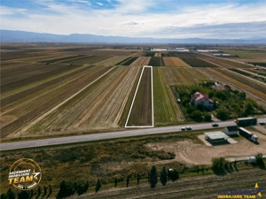 FILM! Teren intravilan 7.500 mp, deschidere dubla, DN11 (E574), Cernat, Covasna