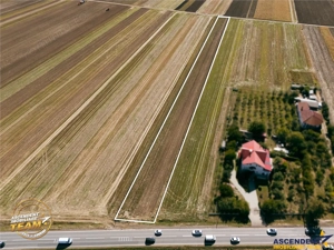 FILM! Teren intravilan 7.500 mp, deschidere dubla, DN11 (E574), Cernat, Covasna - imagine 2