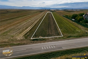 FILM! Teren intravilan 7.500 mp, deschidere dubla, DN11 (E574), Cernat, Covasna - imagine 3