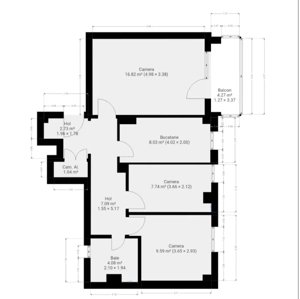 Proprietar vand apartament 3 camere etaj 1 , Bd. Dambovita