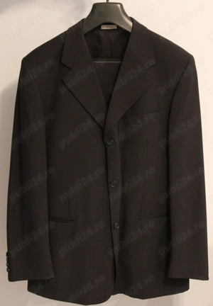 Costum barbatesc CONOCI, masura 48, bleumarin, lana 100%