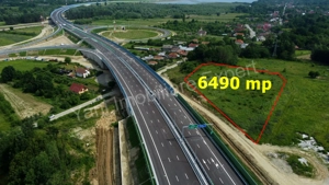 Teren de vânzare, în Curtea de Argeș, langă nodul rutier al A1.