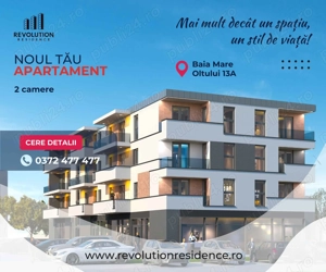 NEW! COMISION 0% - Apartamente cu 2 camere - Oltului 13A, Baia Mare