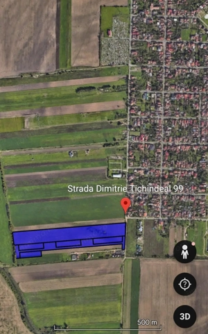 Oportunitate pentru dezvoltatori: teren 53 692 mp in Bujac, zona de case noi