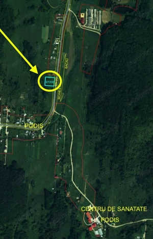 Teren 1,717mp Margineni / Strada Sat podis - imagine 2