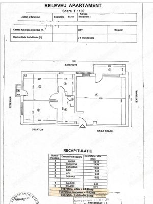 Apartament cu 3 camere de vânzare în zona Stefan cel Mare - imagine 20