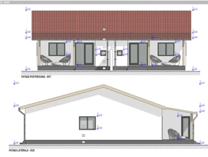 Duplex 3 camere 2 bai +    1 camera 1 baie - imagine 4