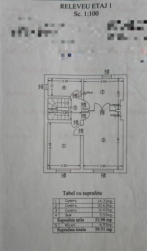 Vanzare vila  S+P+E+Pod mansardabil | Vatra Luminoasa - Scoala 49 | teren 221 mp | - imagine 15