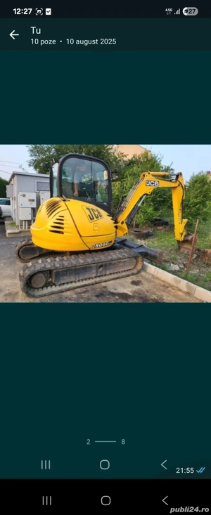 vand excavator jcb 80 50