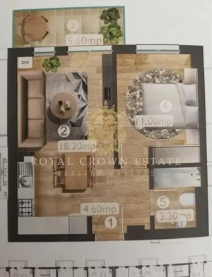 Apartament 2 camere, tip studio dublu | Belvedere Residence | Metrou Pipera - imagine 7