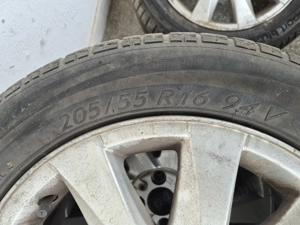 Jante aluminiu 16 +anvelope vara renault - imagine 5