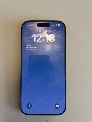 Iphone 16 pro Black titanium -in garantie la altex