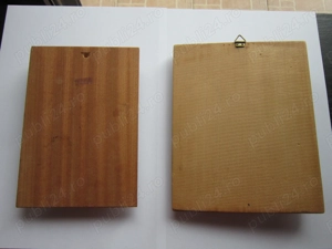 cadou rar Maini de rugaciune - sculptura lemn dupa A.Durer Germania1960 - imagine 4