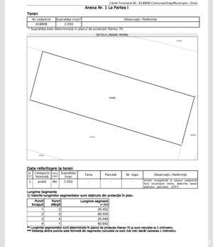 Vând  teren  Extravilan  Giroc   - imagine 3