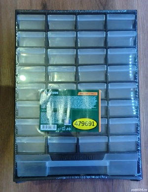 Raft   organizator pentru scule Parkside, 33 de piese, Nou!
