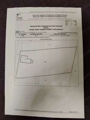 Casa bătrânesca cu teren de 2019 mp