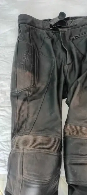 Pantaloni piele moto - imagine 2