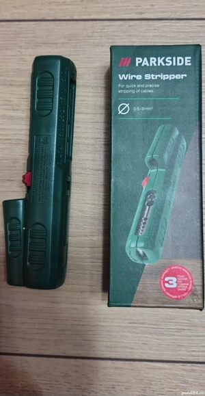 Dispozitiv de dezizolat cabluri, parkside 08-13 mm,Nou!