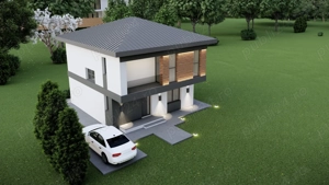 Casa individuala moderna in ansamblu Comuna Berceni - imagine 7