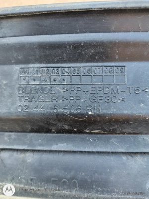 Bandou portiera dreapta spate Opel Zafira A ( 1998-2005 ) - imagine 3