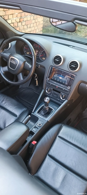 Audi A3 cabrio in stare impecabila  - imagine 10