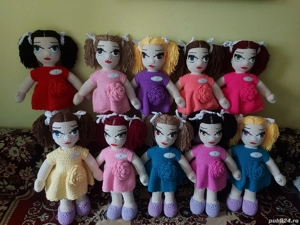 Prietena mea...păpușa...păpuși crosetate pentru copii cuminți...