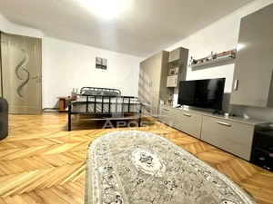 Apartament cu o camera, centrala proprie, mobilat si utilat - imagine 2 Apartament cu o camera, centrala proprie, mobilat si utilat - imagine 2